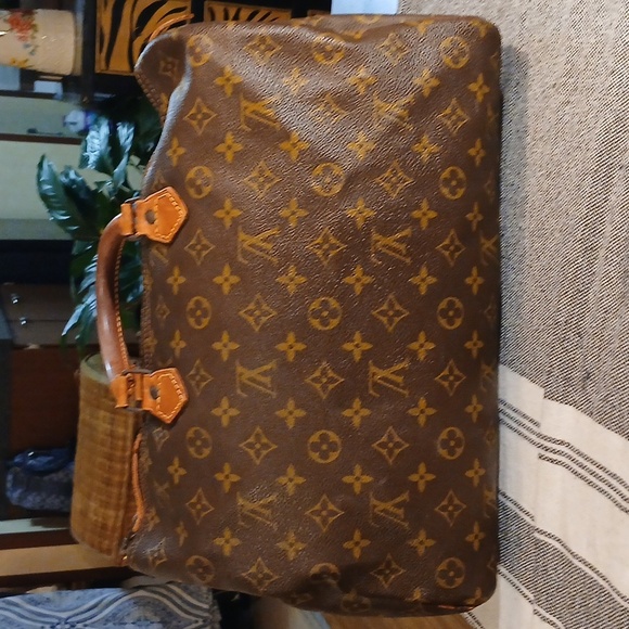 Louis Vuitton Brown and Tan Monogram Bag - Picture 2 of 16